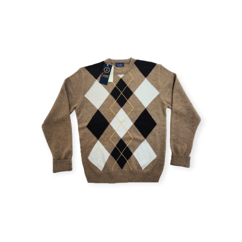 Grant Jersey Grant-52481 Lambwool Diamond Colour Ginger (7674220052569)