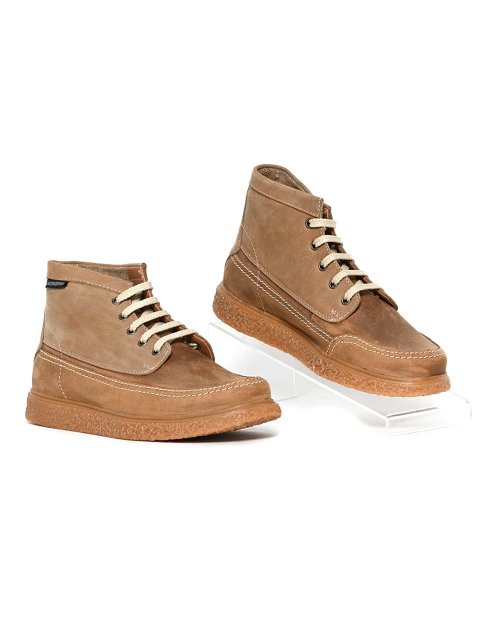 Grasshoppers Casual Shoes Grasshoppers Men's Leather Oregan, Casual Dark Brown Boot