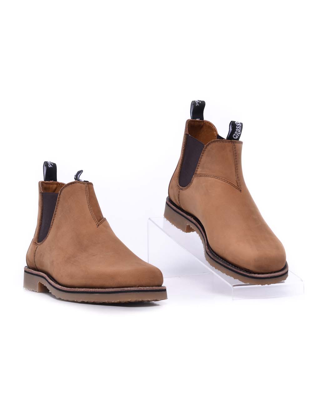 Grasshoppers Casual Shoes Mens Grasshoppers, Logan, Casual Dark Brown Boot