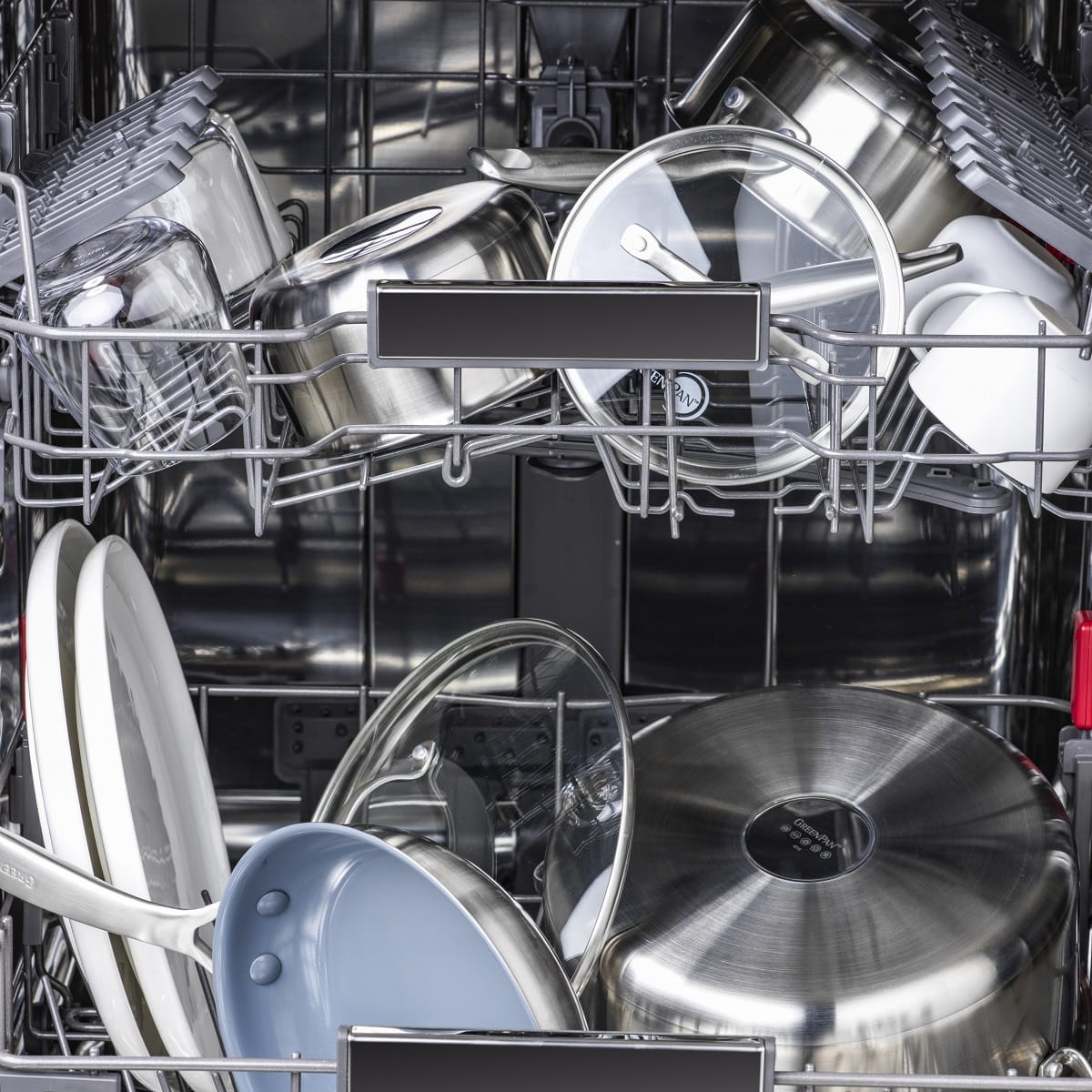 GREENPAN FRYING PAN GreenPan 20cm Cambridge Glass Lid CW000026-006 (7612226601049)