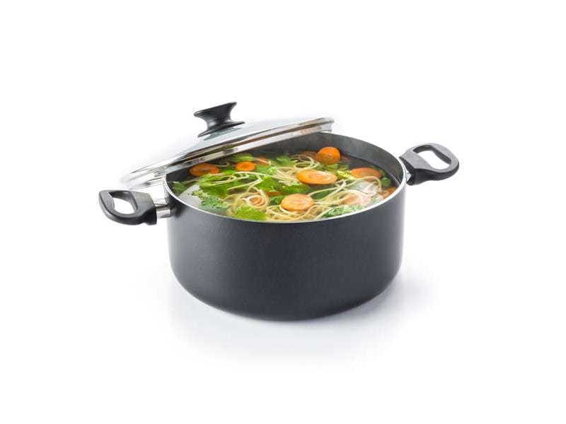 GREENPAN FRYING PAN GreenPan Cambridge Covered Casserole 24cm CW002320-002 (7291971600473)