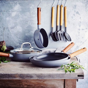 GREENPAN FRYING PAN GreenPan Mayflower Pro 9pc Non-Stick Ceramic Cookware Set CC005411-001 (7504331636825)