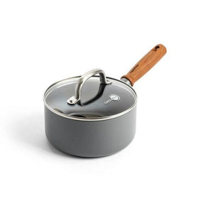 GREENPAN FRYING PAN GreenPan Mayflower Pro Non-Stick 18cm Saucepan with Lid CC005401-001 (7534335950937)