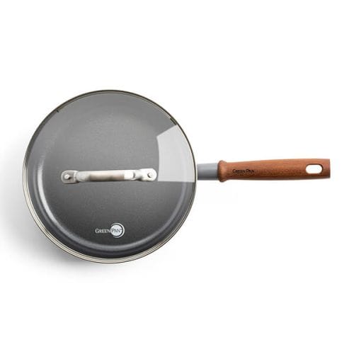 GREENPAN FRYING PAN GreenPan Mayflower Pro Non-Stick 18cm Saucepan with Lid CC005401-001 (7534335950937)