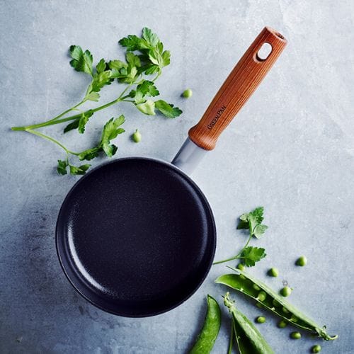 GREENPAN FRYING PAN GreenPan Mayflower Pro Non-Stick 18cm Saucepan with Lid CC005401-001 (7534335950937)