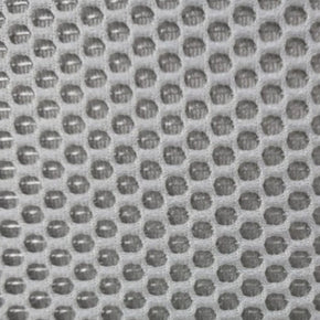 Honey Comb Hood Lining Light Grey 140 cm