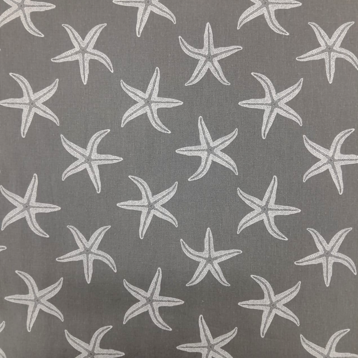 Fabric 100% Printed Poly Cotton StarFish 137 cm.