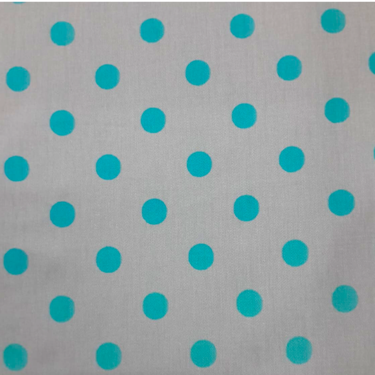 Fabric 100%Printed Cotton Canvas Polka Dots 140 cm.