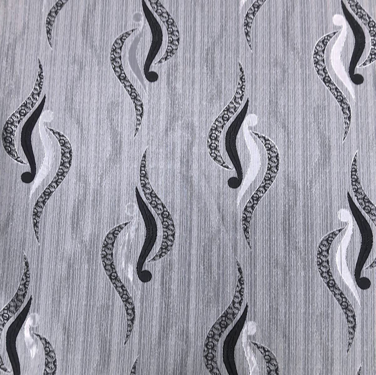 Fabric Turkish Curtain Swirl Stripe 280 cm.