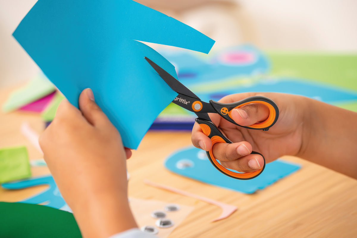 Pelikan Griffix School Scissors Pointed For Left-handed Users Neon Black 819176