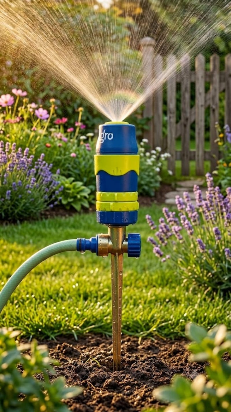 GRO Garden Adjustable Gear Sprinkler Fully Adjustable Gear Sprinkler