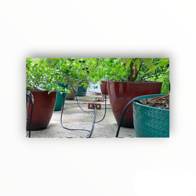 GRO IRRIGATION SYSTEM GRO Pre-Assembled Drip Irrigation System for 12 Plants (7815786823769)