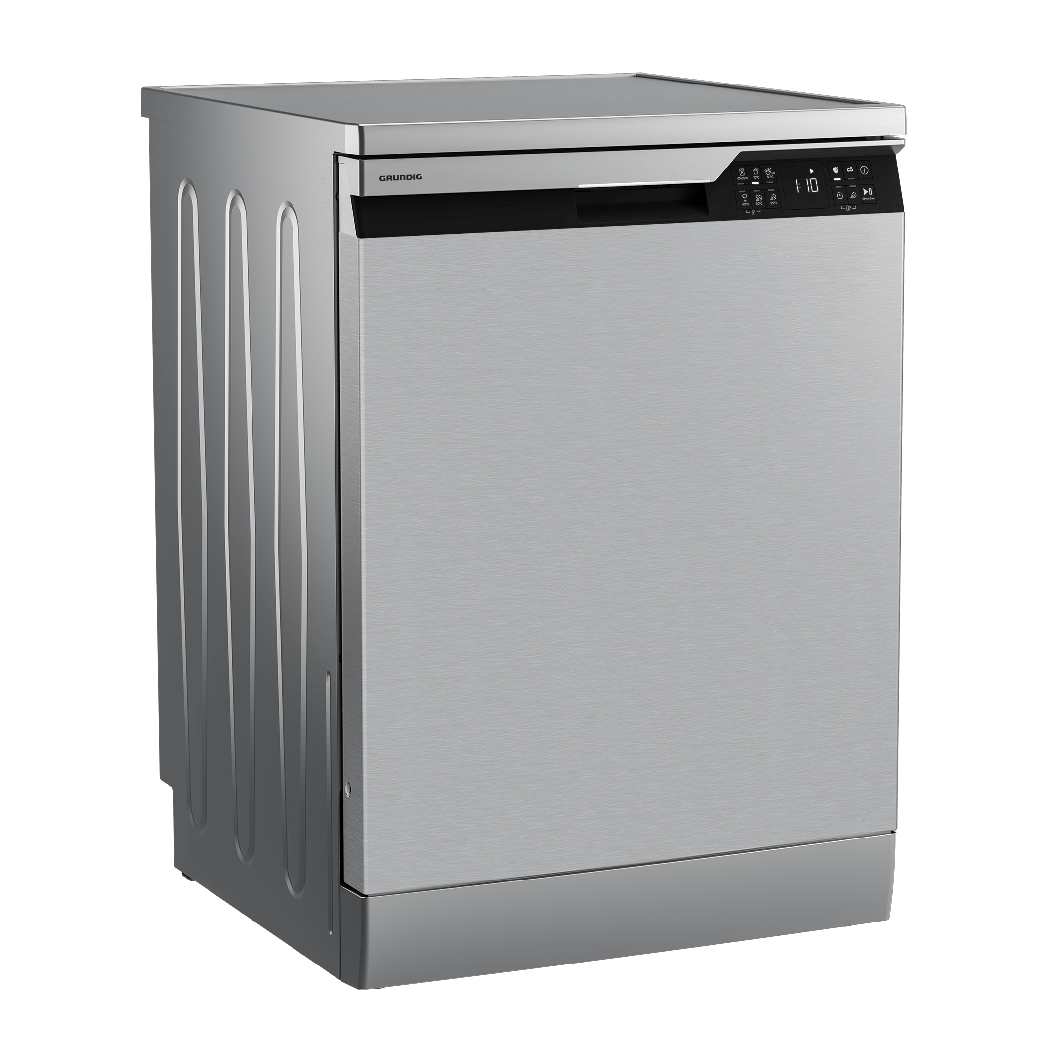 Grundig Dishwashers Grundig 15PS Pearl Inox Dishwasher GNF54820 (7769594855513)