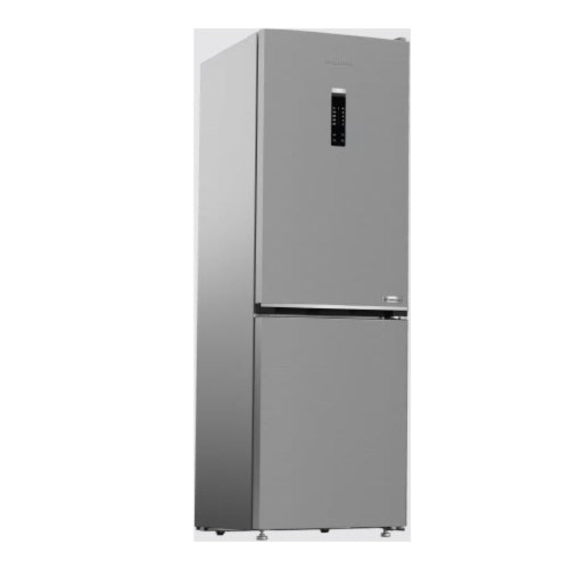 Grundig Fridge/Freezer Grundig 60cm Pearl Steel Fridge Freezer - GKPN46820XP