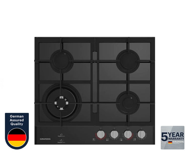 Grundig Gas Hob Grundig 600mm Gas On Glass Hob Gigl6234250 (7481423462489)