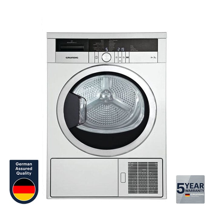 Grundig Tumble dryer Grundig 8kg Heat-pump Dryer GTN38250SGC