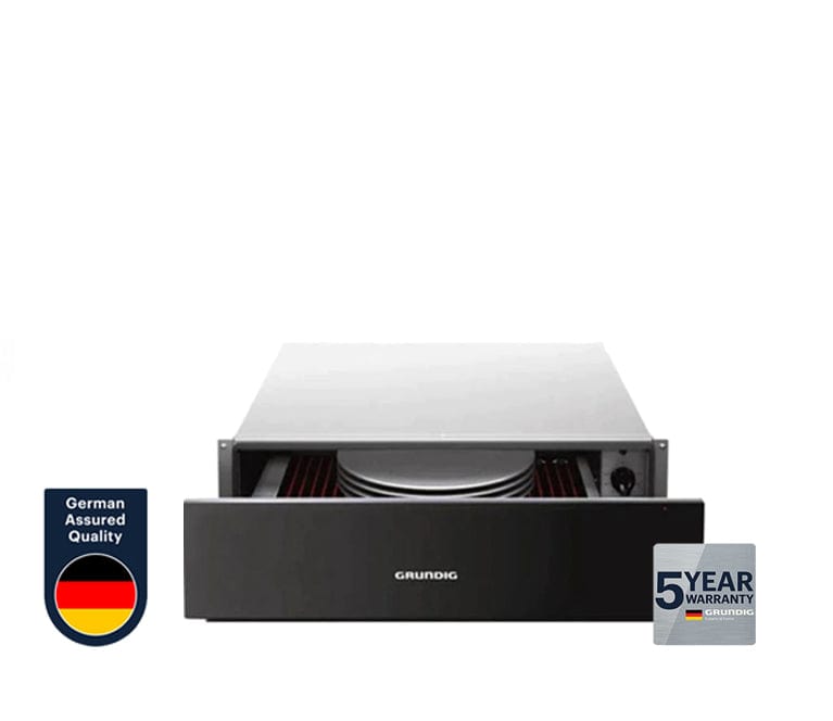 GRUNDIG WARMER DRAWER Grundig Black Warmer Drawer GWS2152B (7210882433113)