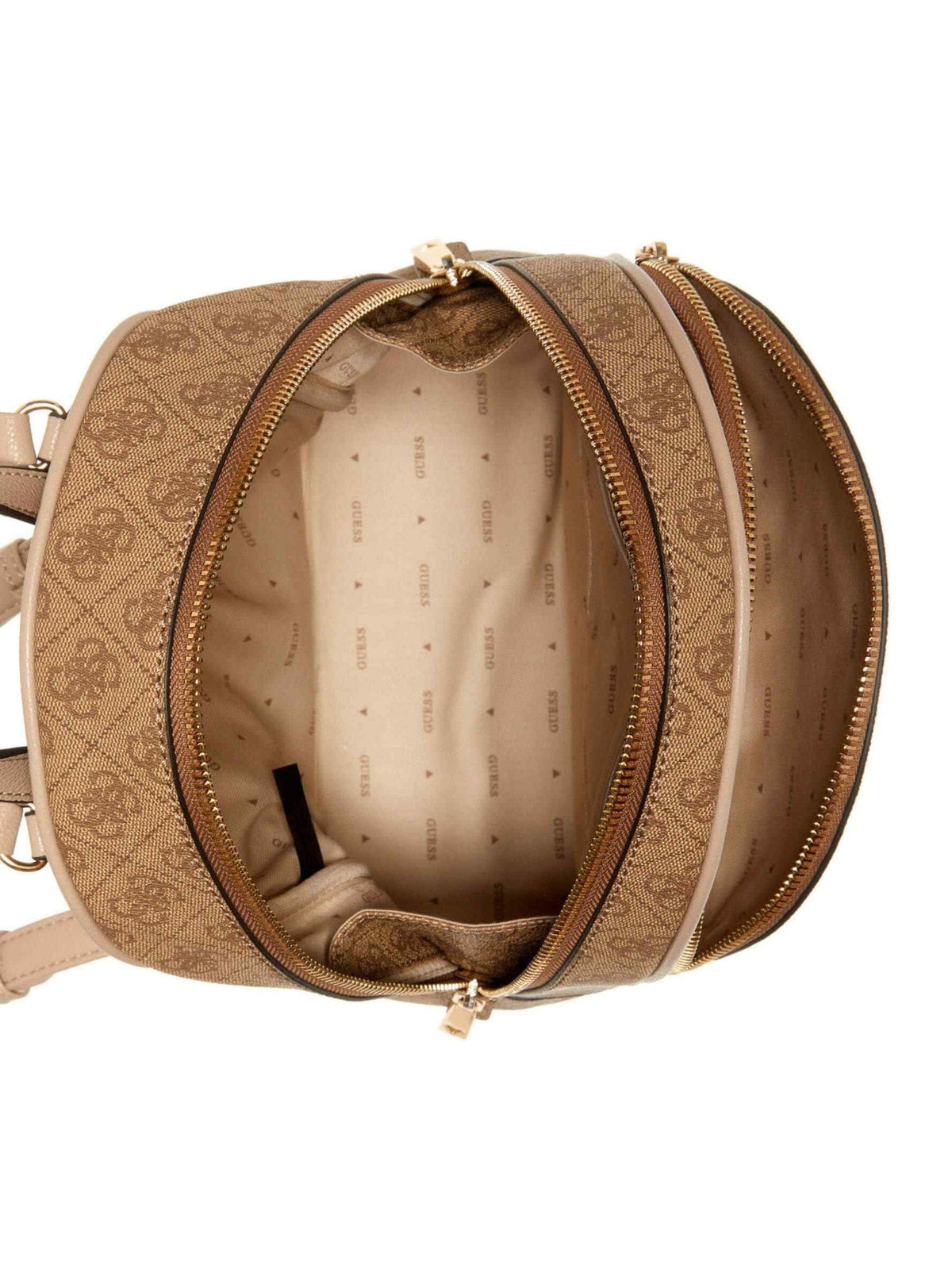 Guess Backpack Guess Manhattan Backpack Latte Logo