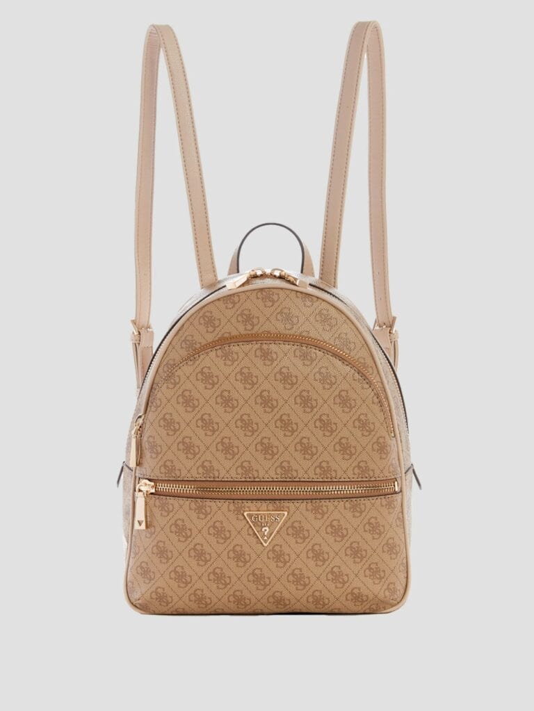 Guess Backpack Guess Manhattan Backpack Latte Logo