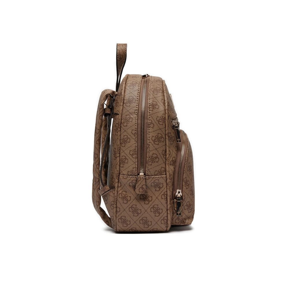Guess Backpack Guess Women's AHB Power Play Tech Backpack Latte Logo