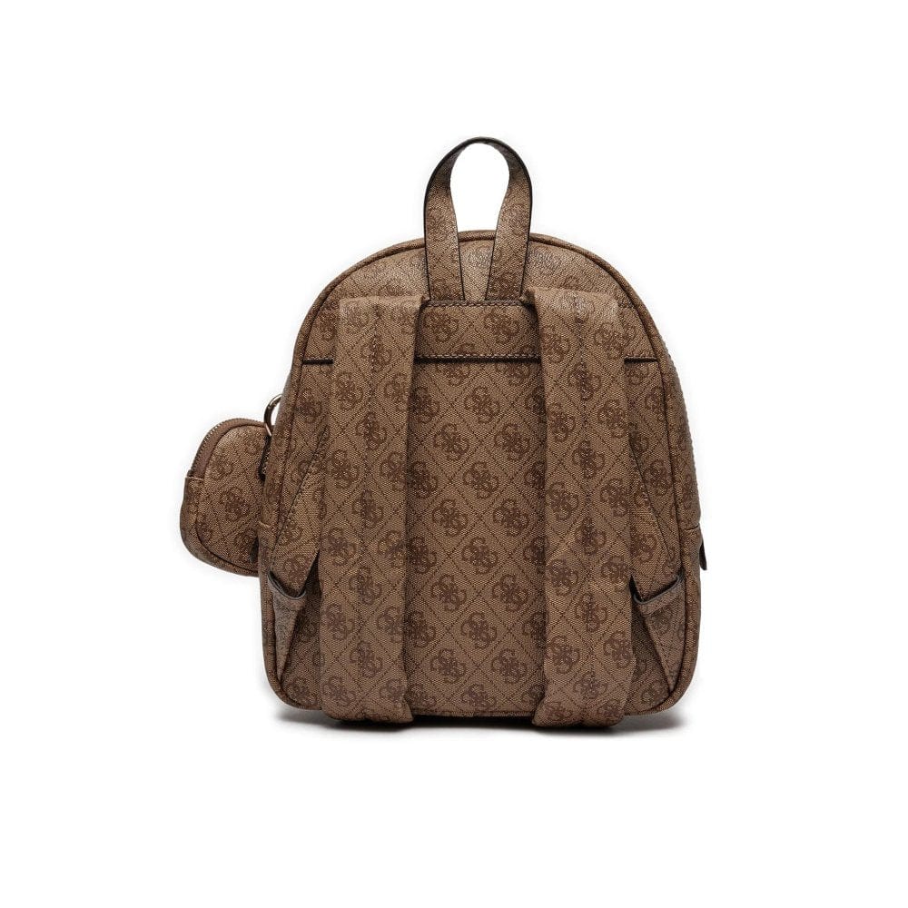 Guess Backpack Guess Women's AHB Power Play Tech Backpack Latte Logo