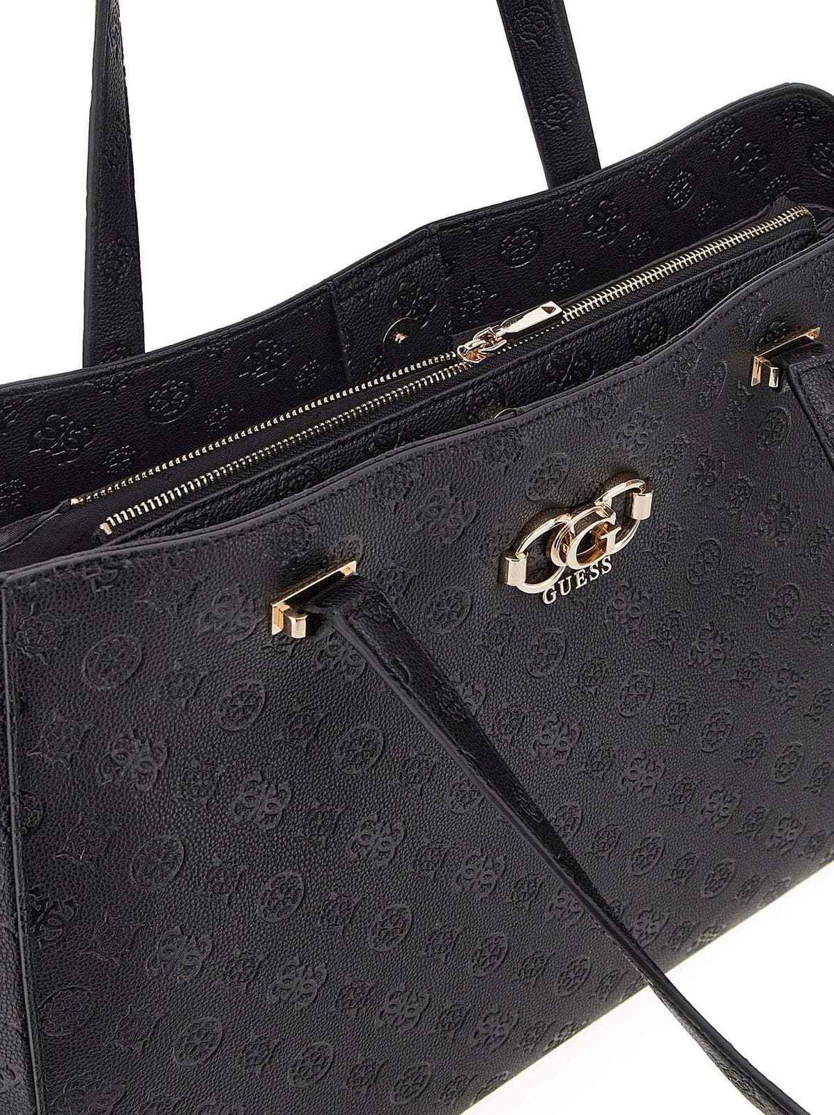 Guess Hand Bag Guess Salinge Tote Bag Black