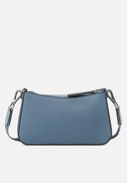 Guess Handbag Guess Abbie Mini Crossbody - Blue