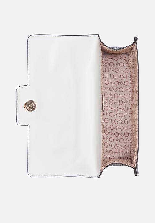 Guess Handbag Guess Alysa Convertible Crossbody - Denim