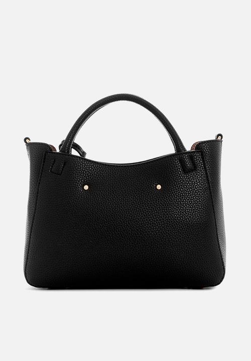 Guess Handbag Guess Brento Sml Girlfriend Satchel Bag - Black