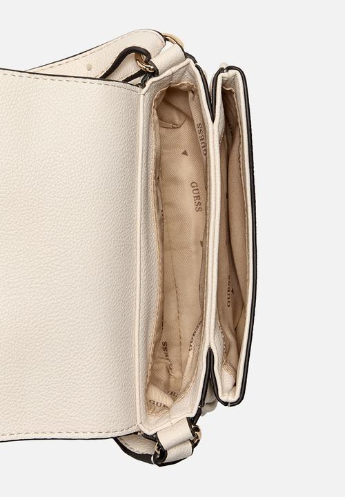 Guess Handbag Guess Calebra Mini Crossbody Bag - Cream