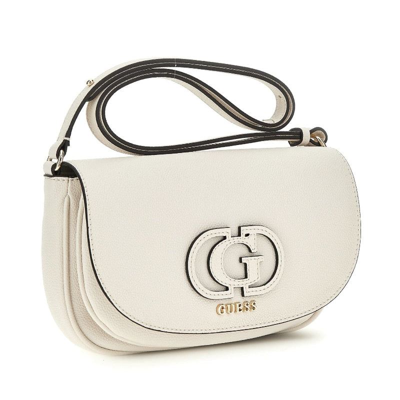 Guess Handbag Guess Calebra Mini Crossbody Bag Off White BG953621