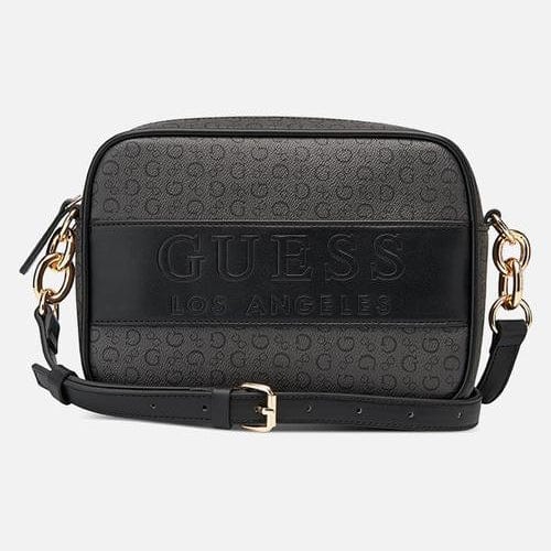 Guess Handbag Guess Devlon Camera Crossbody Bag - Coal