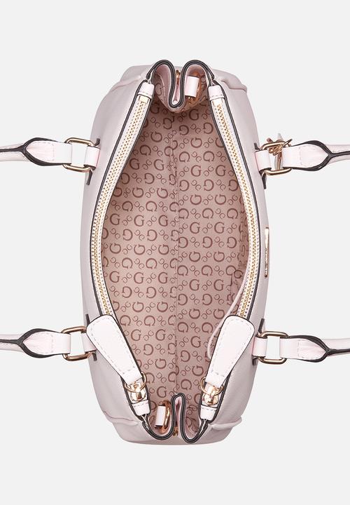 Guess Handbag Guess Doretta Satchel - Pink