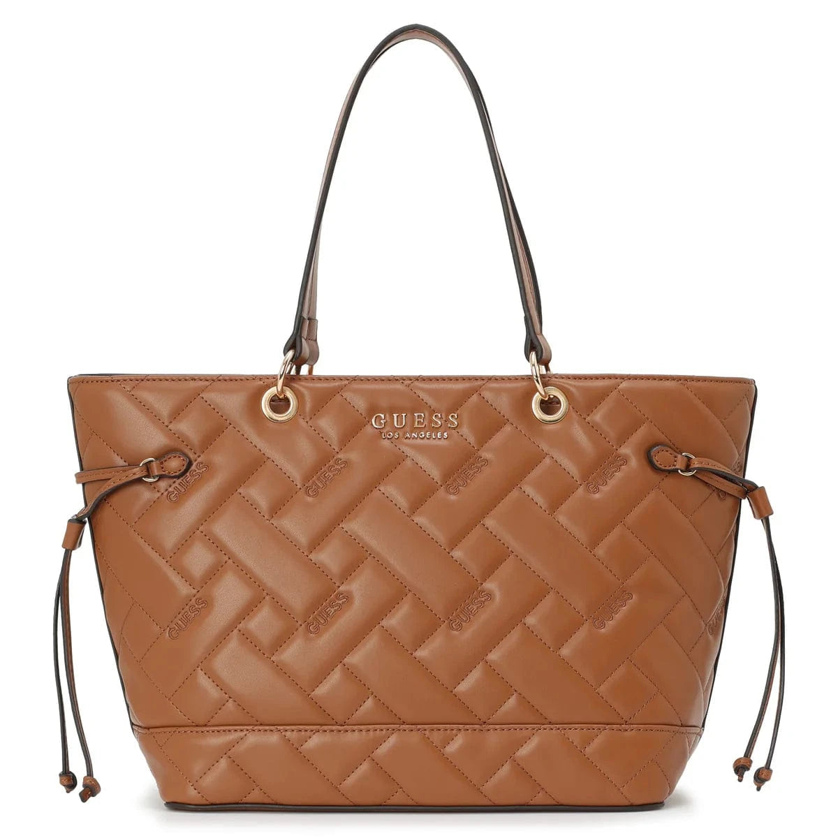 Guess Handbag Guess Kelce Carryall Cognac