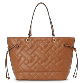Guess Handbag Guess Kelce Carryall Cognac