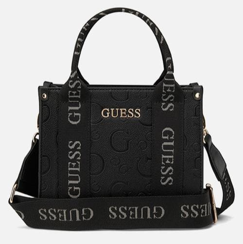 Guess Handbag Guess Manon Mini Tote-Black