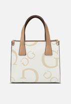 Guess Handbag Guess Manon Mini Tote - Cream