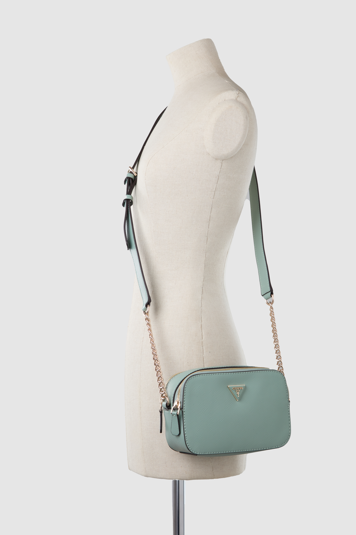 Guess Handbag Guess Noelle II Camera Crossbody Light Sage ZG967213