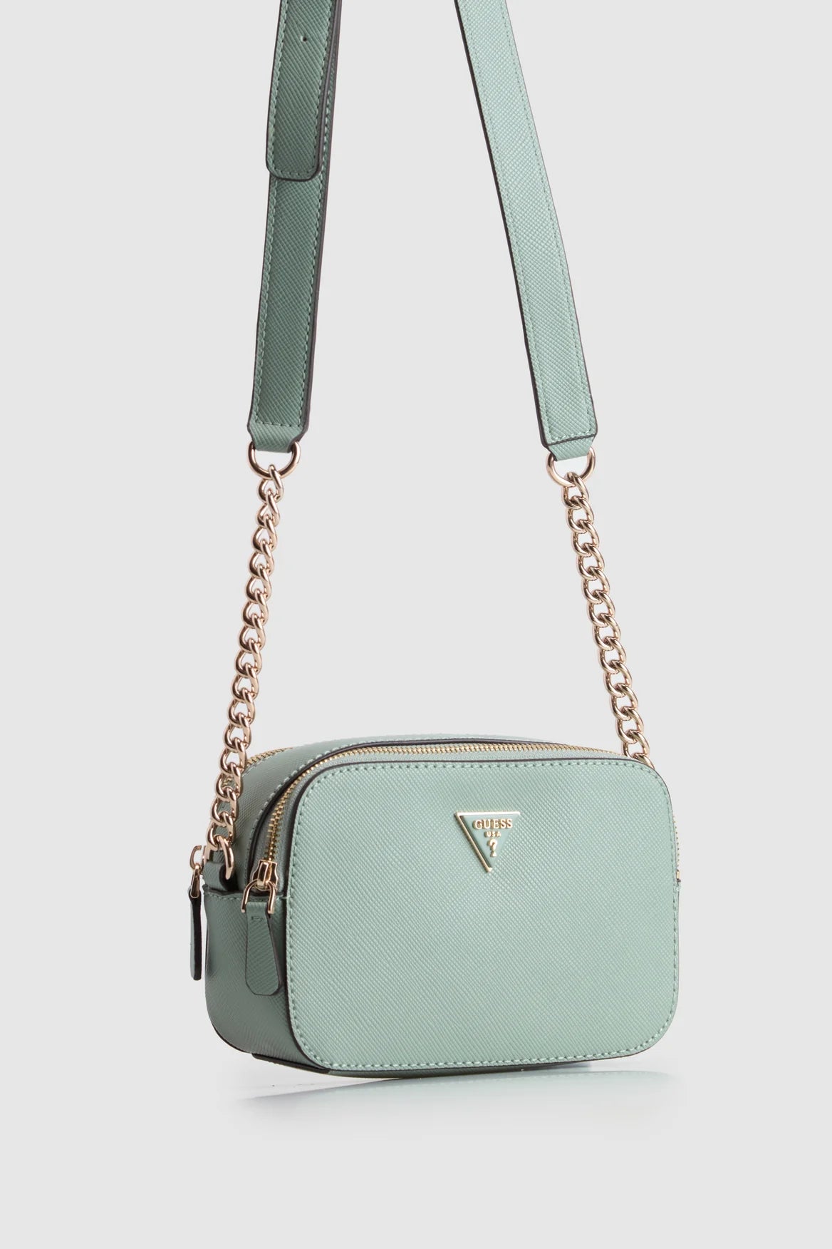 Guess Handbag Guess Noelle II Camera Crossbody Light Sage ZG967213