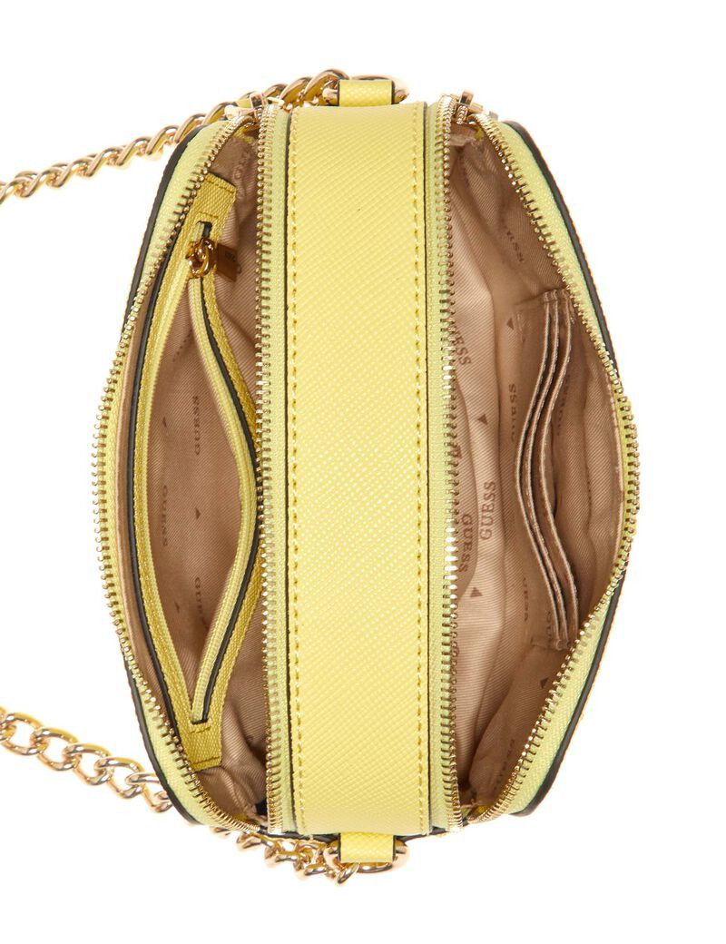 Guess Handbag Guess Noelle II Crossbody Yellow ZG967213