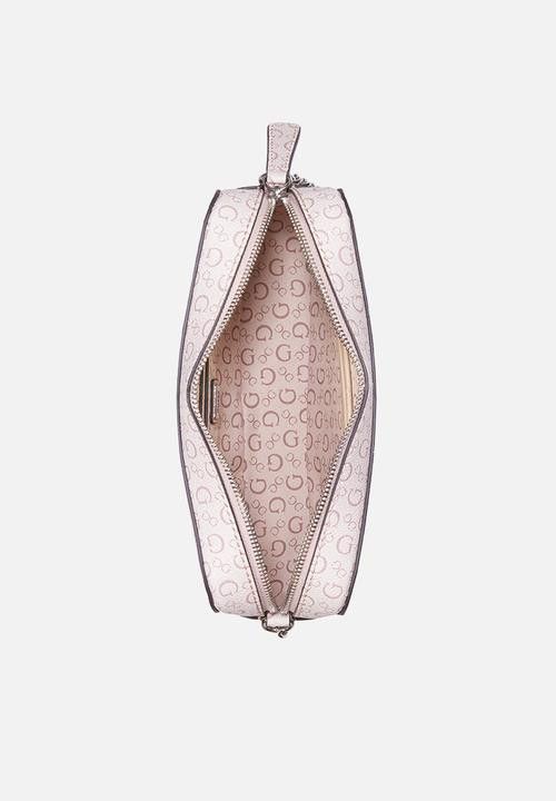 Guess Handbag Guess Perrez Mini Crossbody Top Zip Rose Multi SV986270
