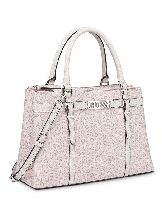 Guess Handbag Guess Perrez Satchel Bag Rose Multi SV986206