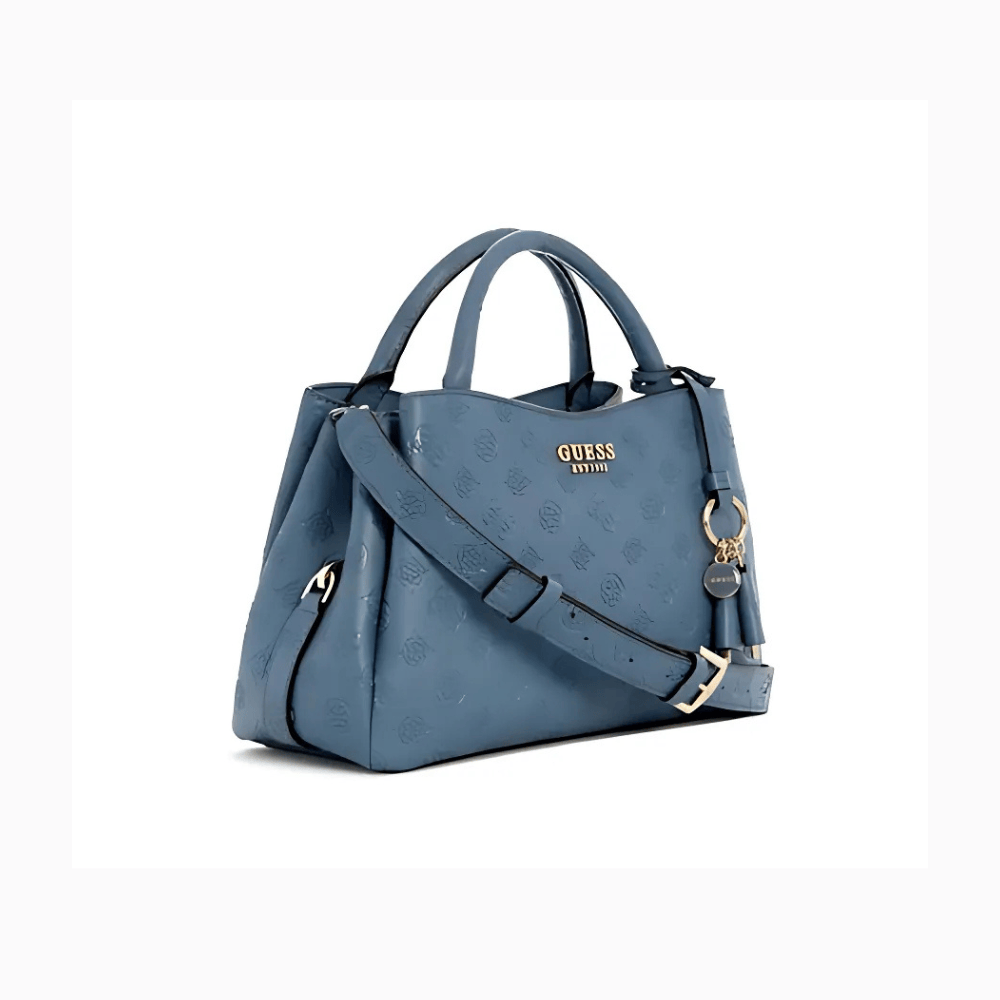 Guess Handbag Guess Phoebe GF Satchel Bag – Slate