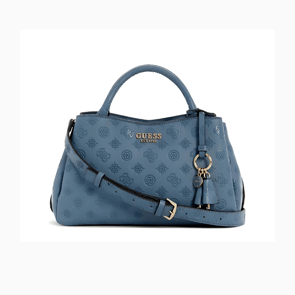 Guess Handbag Guess Phoebe GF Satchel Bag – Slate