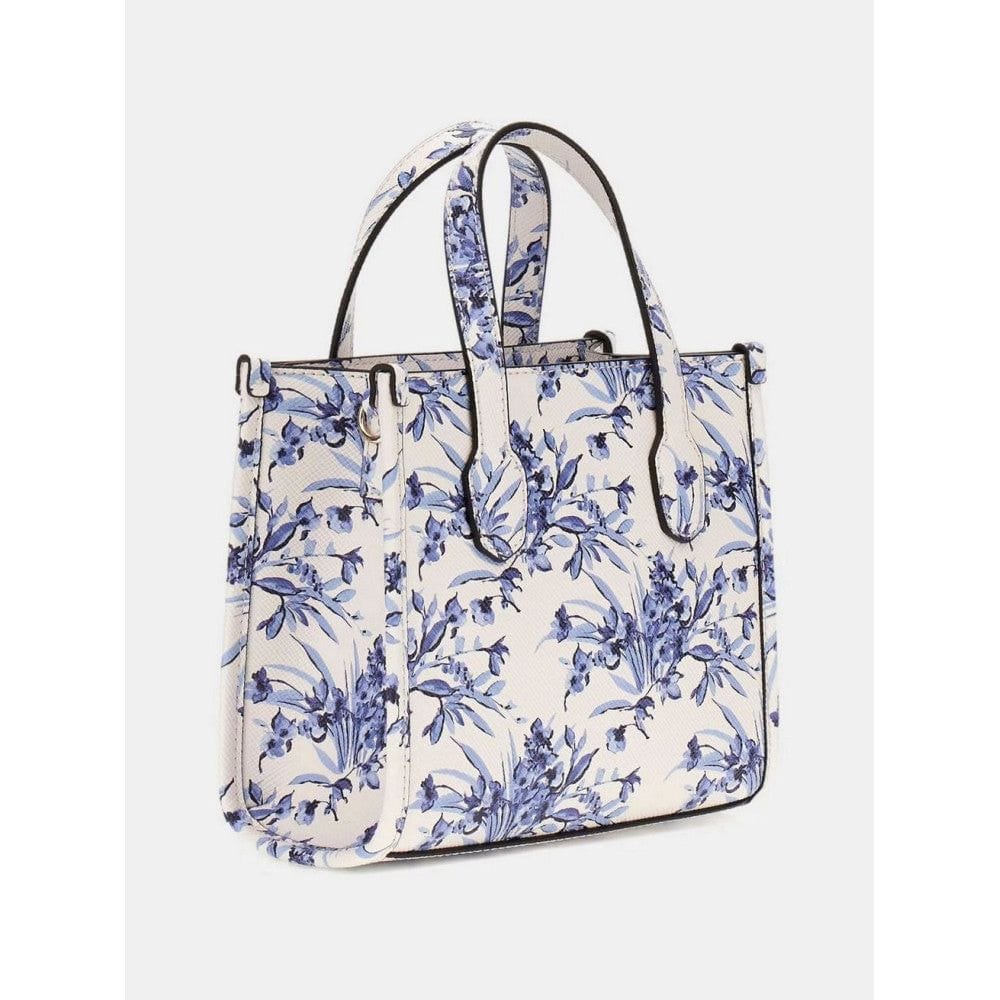 Guess Handbag Guess Silvana Mini 2 Compartment Floral Multi Tote FG866577