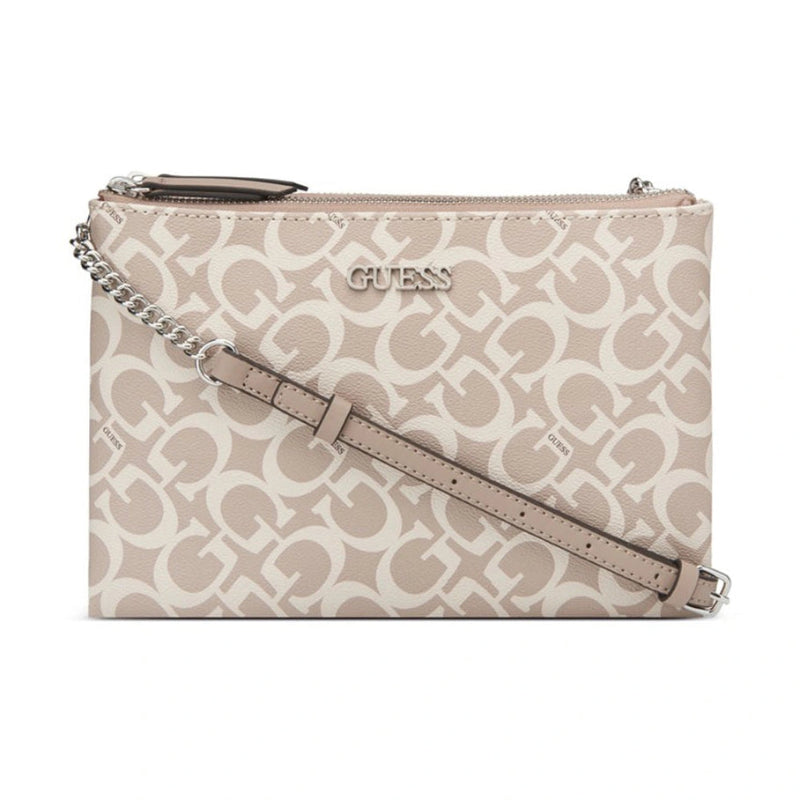 Guess Handbag Guess Tidewood Mini Crossbody Bag Caramel JJ942976