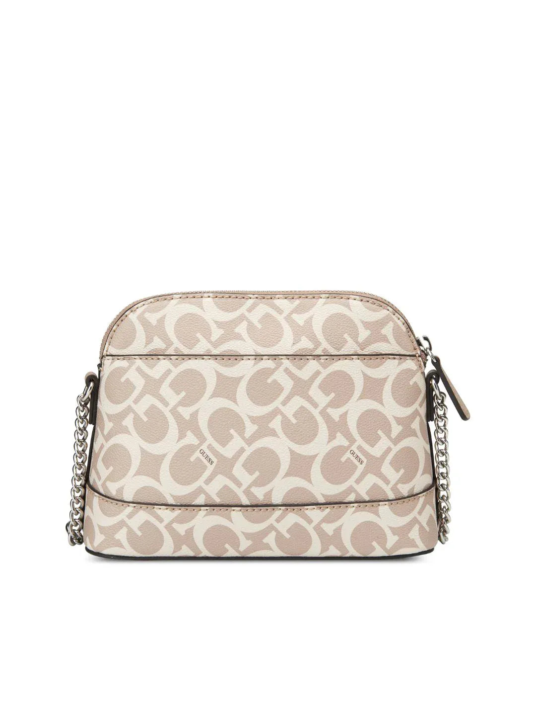 Guess Handbag Guess Tidewood Mini Top Zip Bag - Caramel