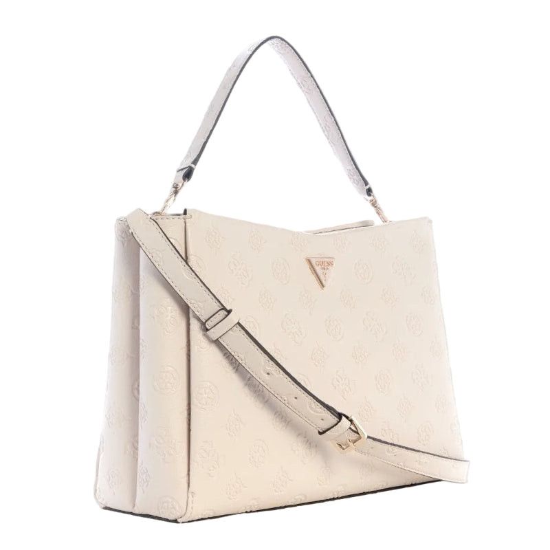 Guess Handbag Guess Tisha Girlfriend Satchel Stone Logo PD776407