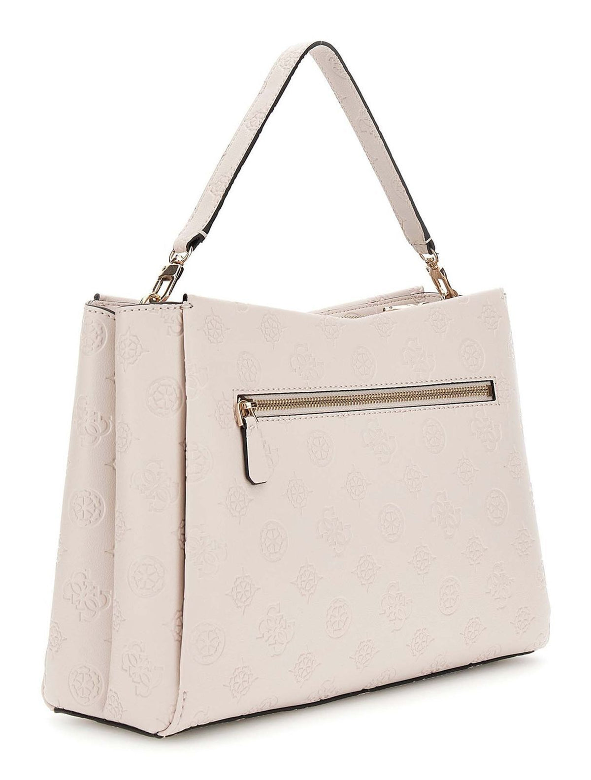 Guess Handbag Guess Tisha Girlfriend Satchel Stone Logo PD776407
