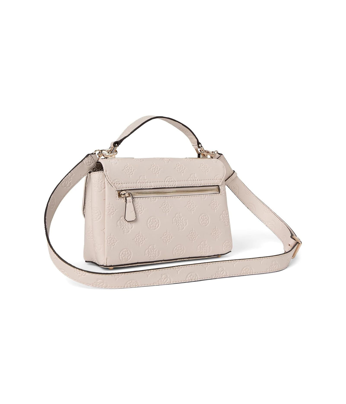 Guess Handbag Guess Tisha Top Handle Flap Stone Logo PD776420